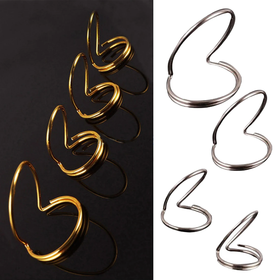 4 шт./компл. регулируемый металлический гитарный штырь с большим пальцем