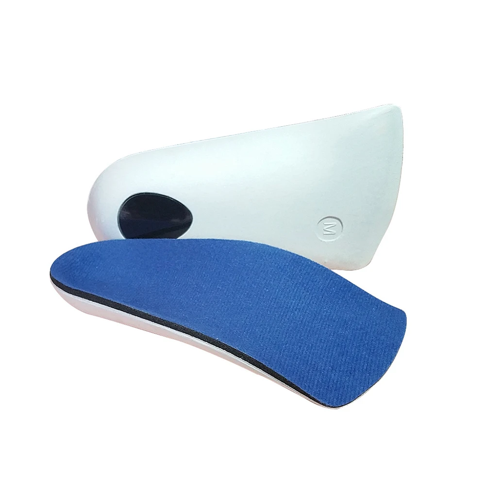 Универсальный тонкий свод и пятка поддерживает ортопедический ботинок стелька