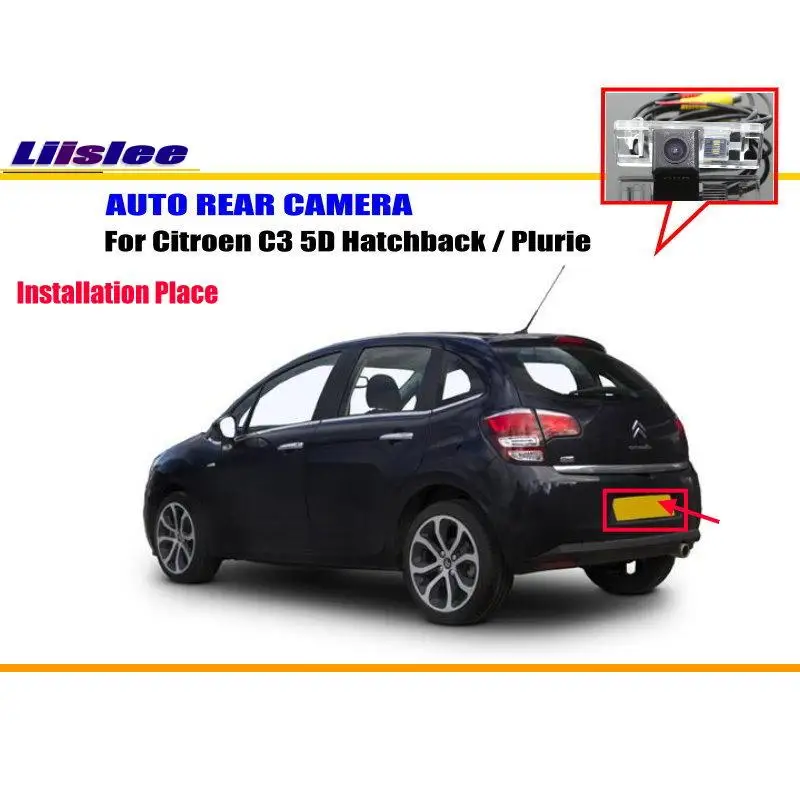 Камера заднего вида Камера для Citroen C3 5D хэтчбек/Plurie/Обратный Камера/NTST PAL/фонарь освещения номерного знака Камера