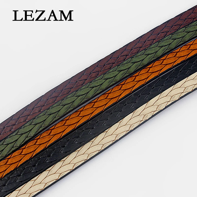 

1meter High Quality 10*2mm Geometric Pattern Flat Pu Leather Cord For Bracelet Bangle Jewelry Making Findings Accessories