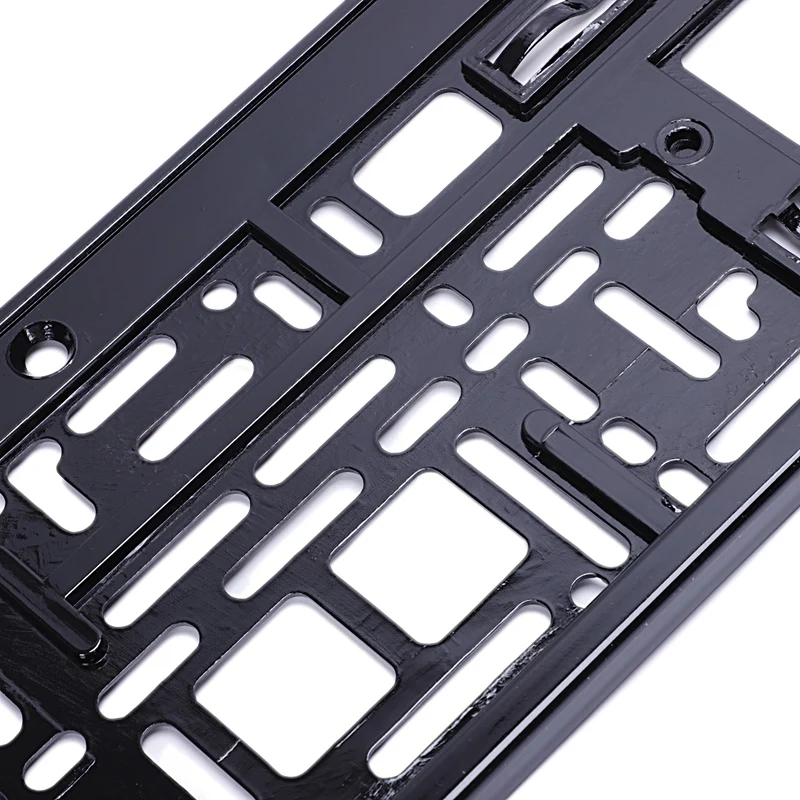 Черный глянцевый держатель номерного знака A164|Номерной знак| |