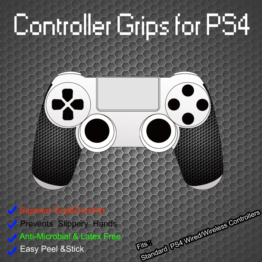Противоскользящие наклейки для playstation Dualshock 4 для PS4 Pro тонкий контроллер ручные ручки чехол для игры с кожей аксессуары