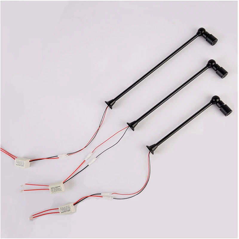 85 265Vac вход led шкаф точечная лампа вращающийся 1 Вт 210/260/310 мм Ювелирные изделия