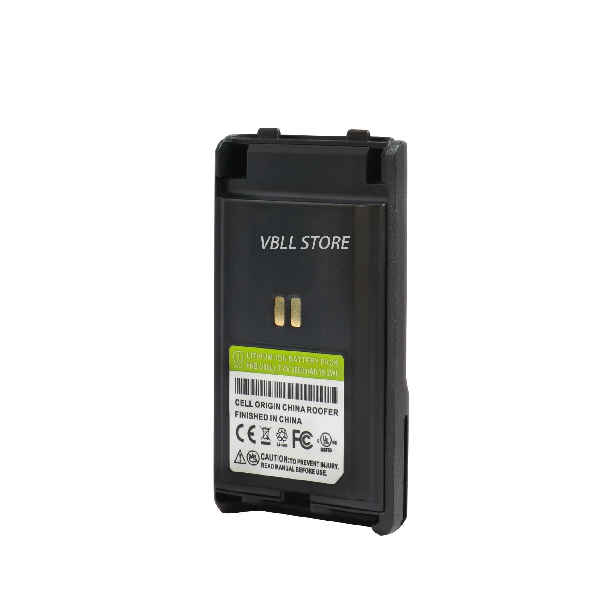 

VBLL FNB-V96 FNB-V96Li 2600mAh Li-Ion Battery for Vertex Standard VX-350 VX-351 VX-354 VX-359 VX354U VX352U Portable Radio