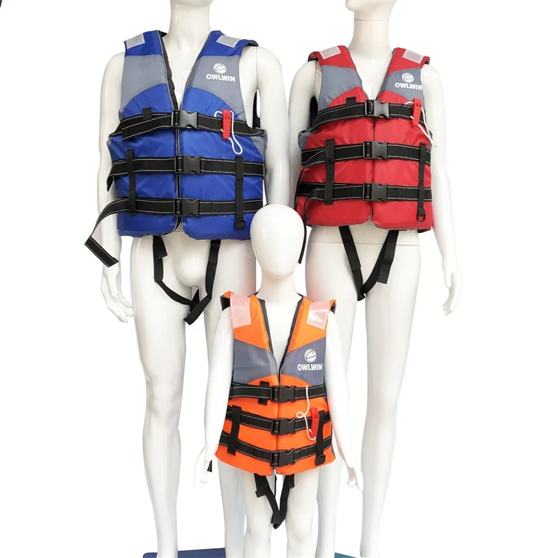 Owlwin Hot sell life vest Outdoor Professional life jacket Swimwear Swimming jackets Water Sport Survival Dedicated child adult
