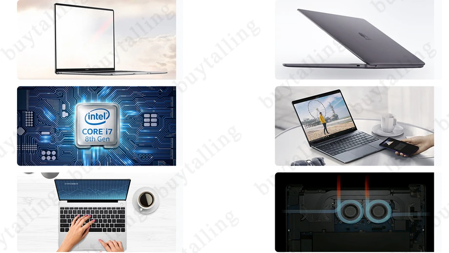 HUAWEI MateBook 13 ультратонкий ноутбук Intel Core i5-8265U/i7-8565U четырехъядерный Win10 английский Nvidia GeForce MX250