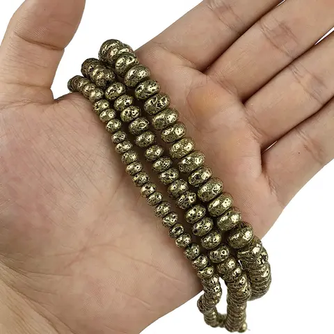 JHNBY Бусины из лавы 6/8/10 мм