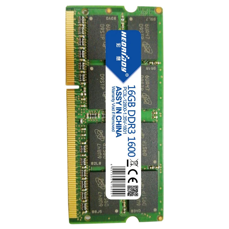 Ноутбук heoriady ddr3 16 ГБ 1600 МГц 2x8 1 35 в ОЗУ опционально двухканальная 32 ddr 3