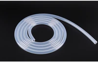 1pcslot yt840b imported silicone tube food grade capillary transparent hose 25 mm 31 mm plumbing hoses 1meter free shiping