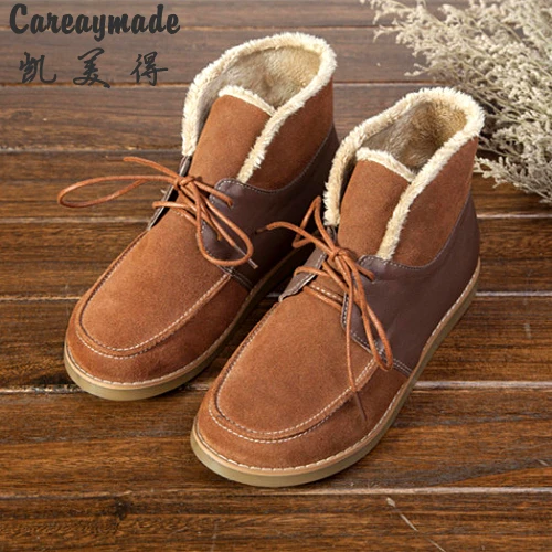 Careaymade/европейский и американский стиль Оригинальные ботинки в ретро-стиле