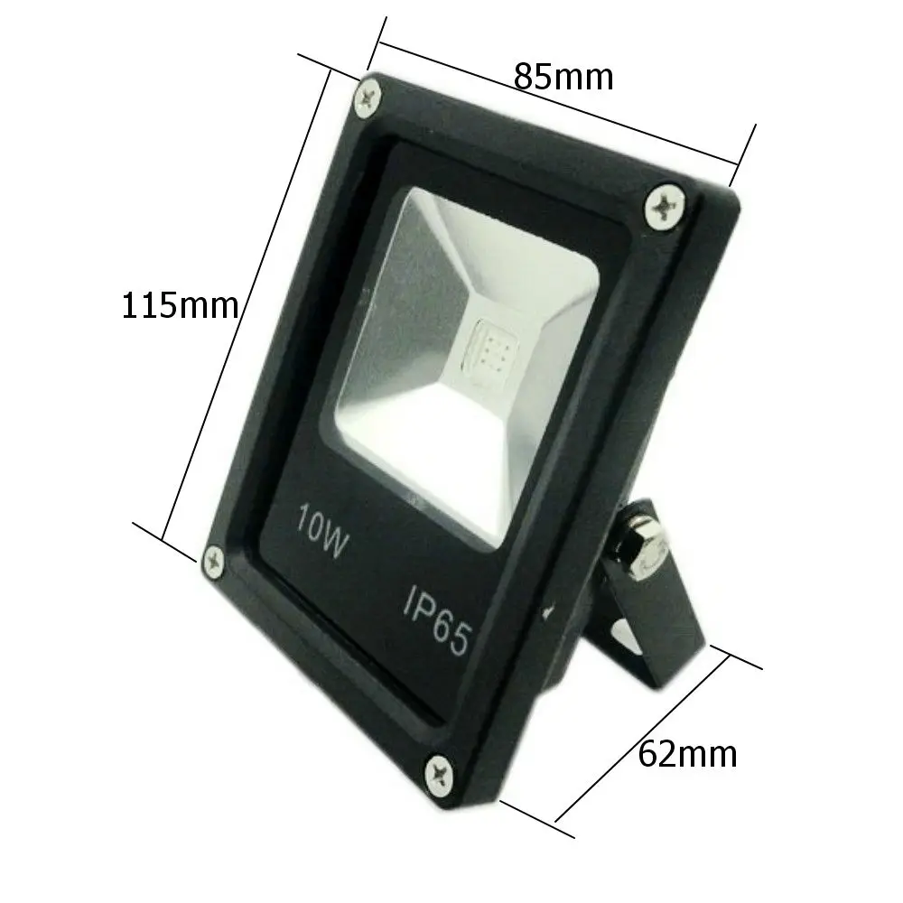 1 шт. отражатель Led RGB прожекторы 10 Вт 20 Вт 30 Вт 50 Вт подсветка IP65 открытый 85- 265 В Прожекторы+ пульт дистанционного управления пятно сад