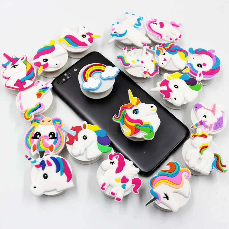 

Unicorn/flamingo/mermaid Party Rubber Lazy Cell Phone Stand Unicornio Birthday Party Decorations Adult Baby Shower Party Favors