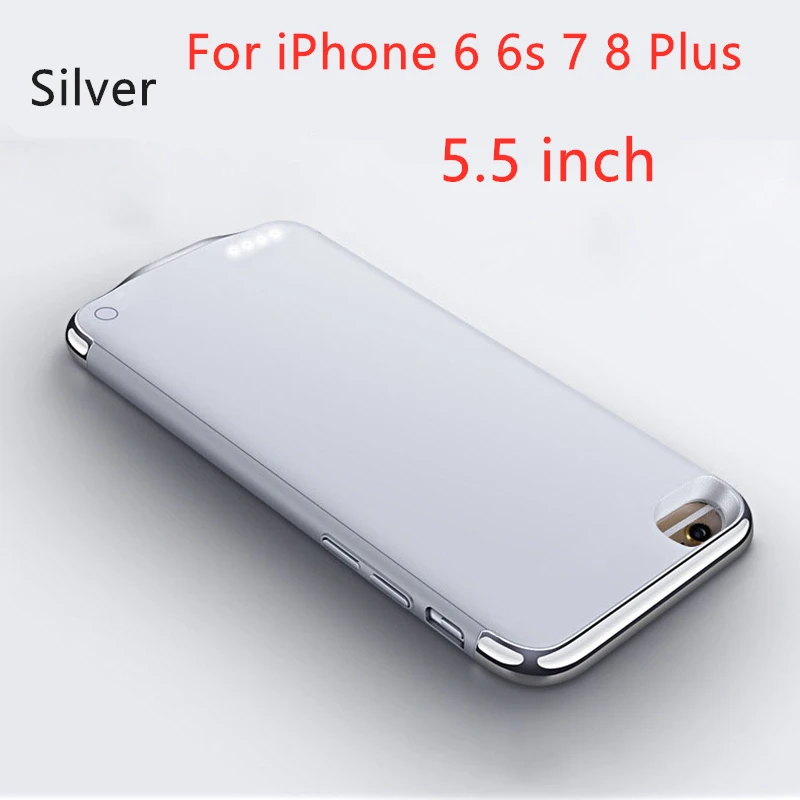 3500 mAh/4000 mAh зарядное устройство чехол для iPhone 6 6s 7 8 power Bank ультра тонкий внешний резервный аккумулятор для iPhone 6 6s 7 8 Plus - Цвет: For 6 6s 7 8 Plus