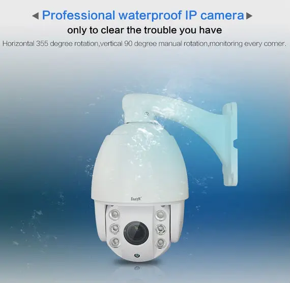 Беспроводная уличная водонепроницаемая IP камера EasyN 109 Full HD 2.0MP 1080p 5x оптический