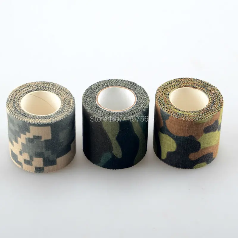 1 шт./лот 5 м * см армейская изоляционная хлопковая клейкая лента камуфляжная