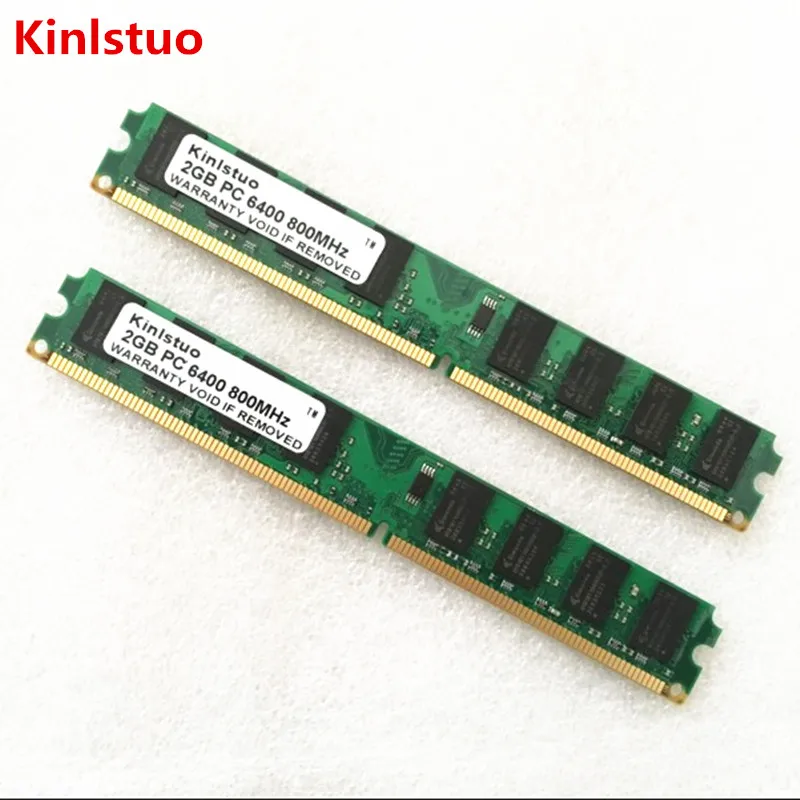 Kinlstuo DDR2 1 Гб 2 4 ГБ 800 МГц 667 память для настольных ОЗУ (INTEL и AMD) системы высокой