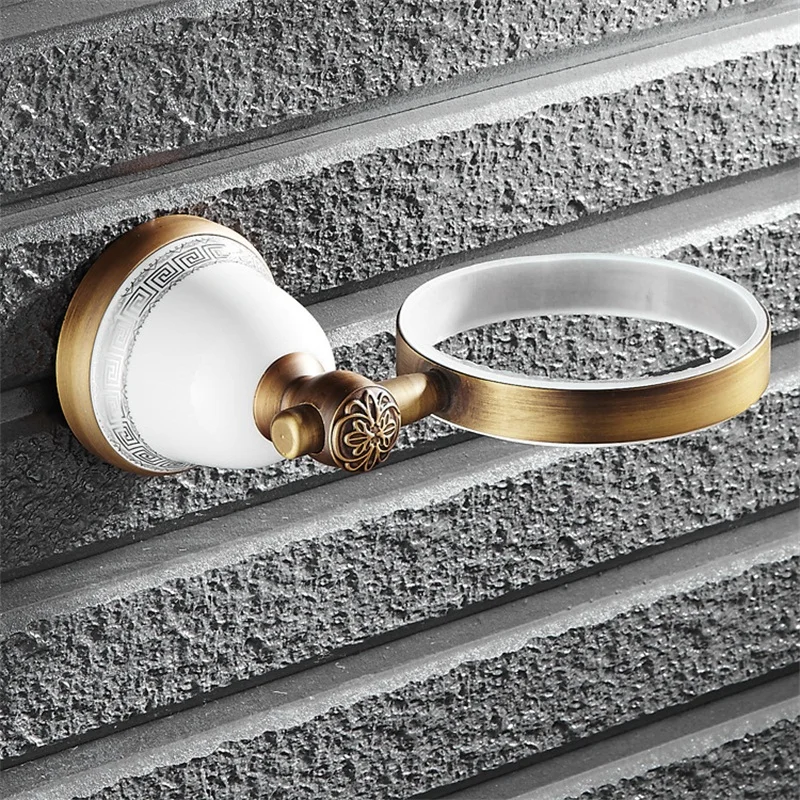 Free Shipping Luxury Wall Mounted Liquid Soap Dispenser With jade Ceramic Container Bottle Bathroom Accessories | Обустройство дома