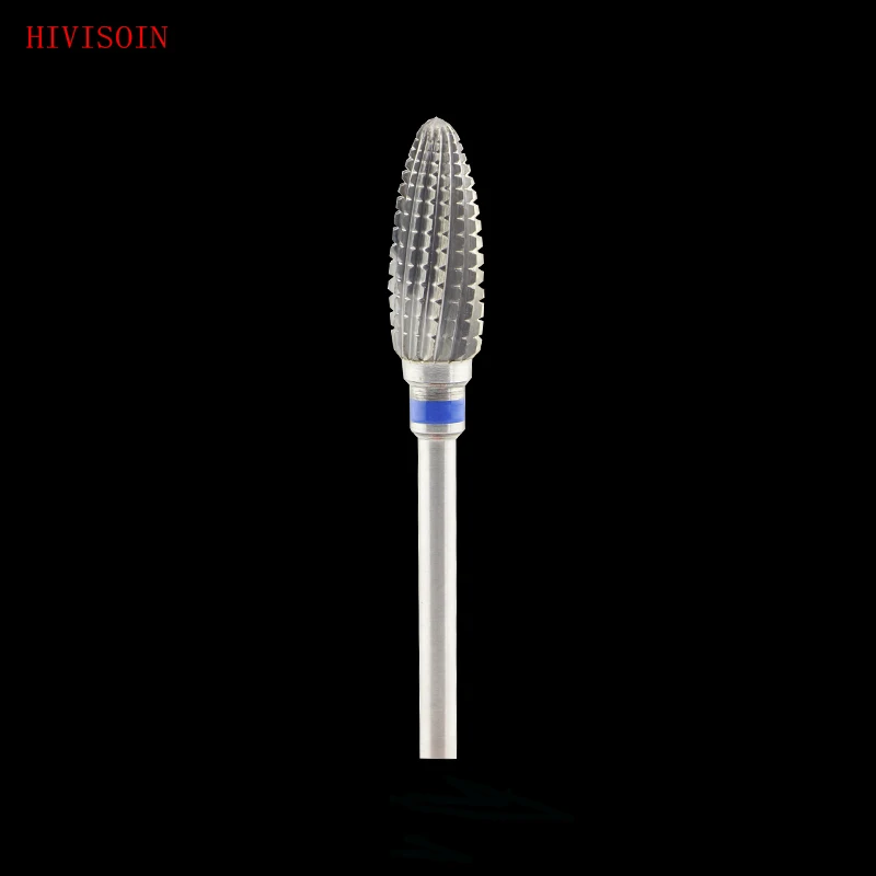 

10 Pcs/Lot Straight Edge - Tungsten Carbide Dental Lab Burs - Sprial Cut ISO 176