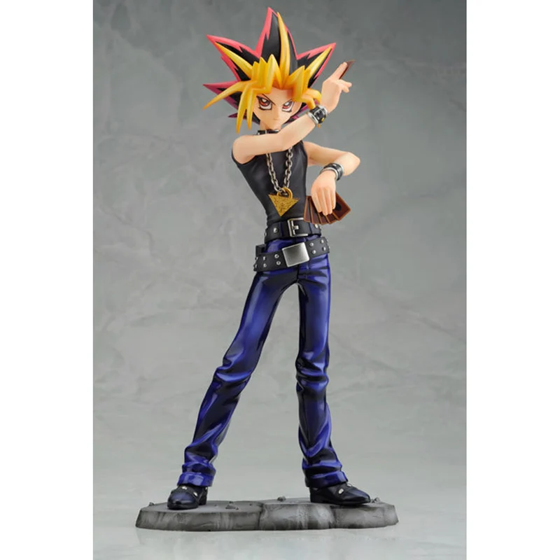 Лидер продаж Yu Gi Oh King of Game Mutou юги атум Японии игры Аниме комиксов 23 см Рисунок Игрушки HX068|Игровые фигурки и
