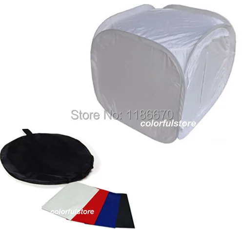 60x60x60 см 24 &quotскладной светильник для фотостудии ing Tent софтбокс DSLR камеры пленка 4