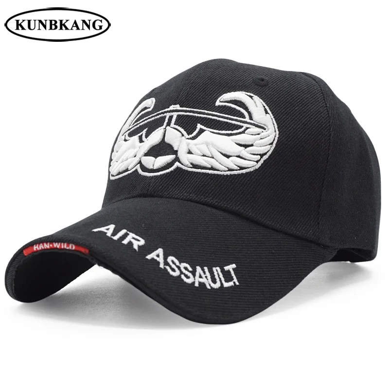 Новая бейсбольная кепка ВВС США Мужская армейская Кепка Snapback Dad с вышитыми