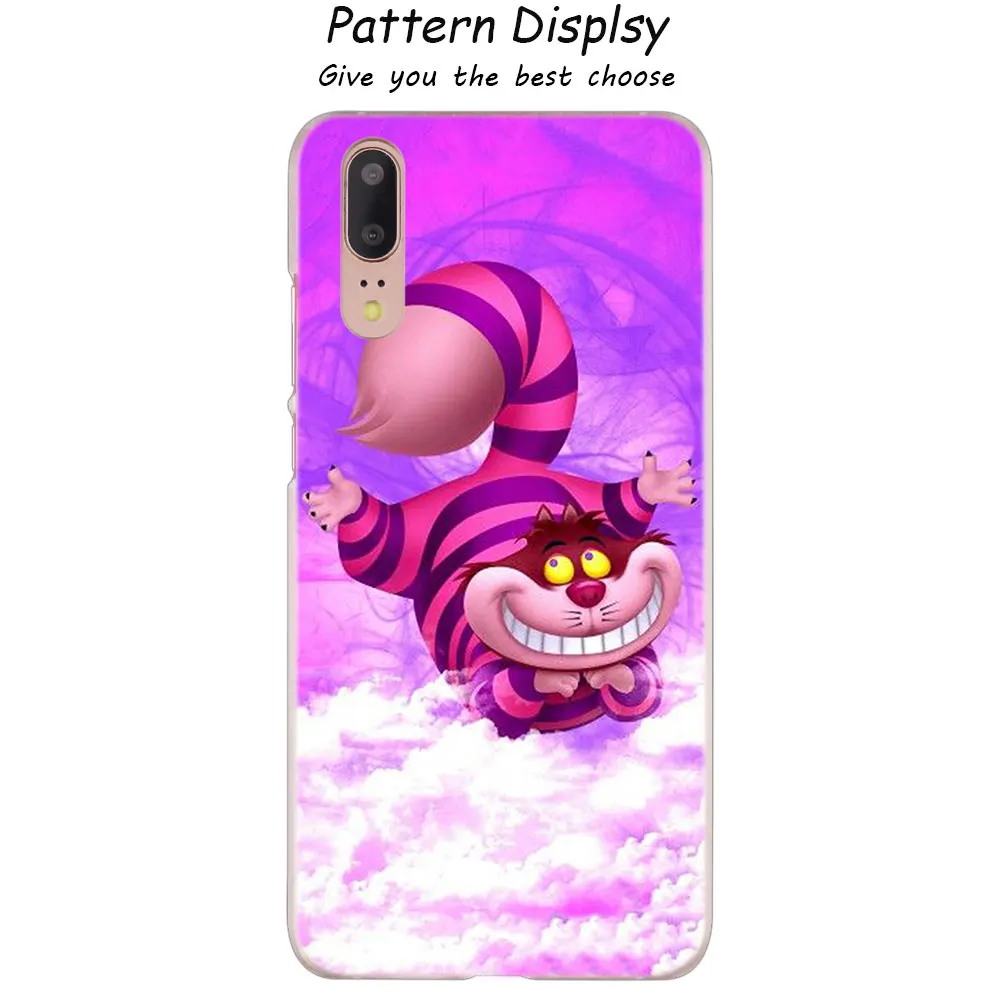 010 MLLSE Алиса в стране чудес Чеширский кот Модный чехол для huawei P30 P20 P10 P9 P8 Lite P30 P20 Pro Mini P Smart Plus - Цвет: 010