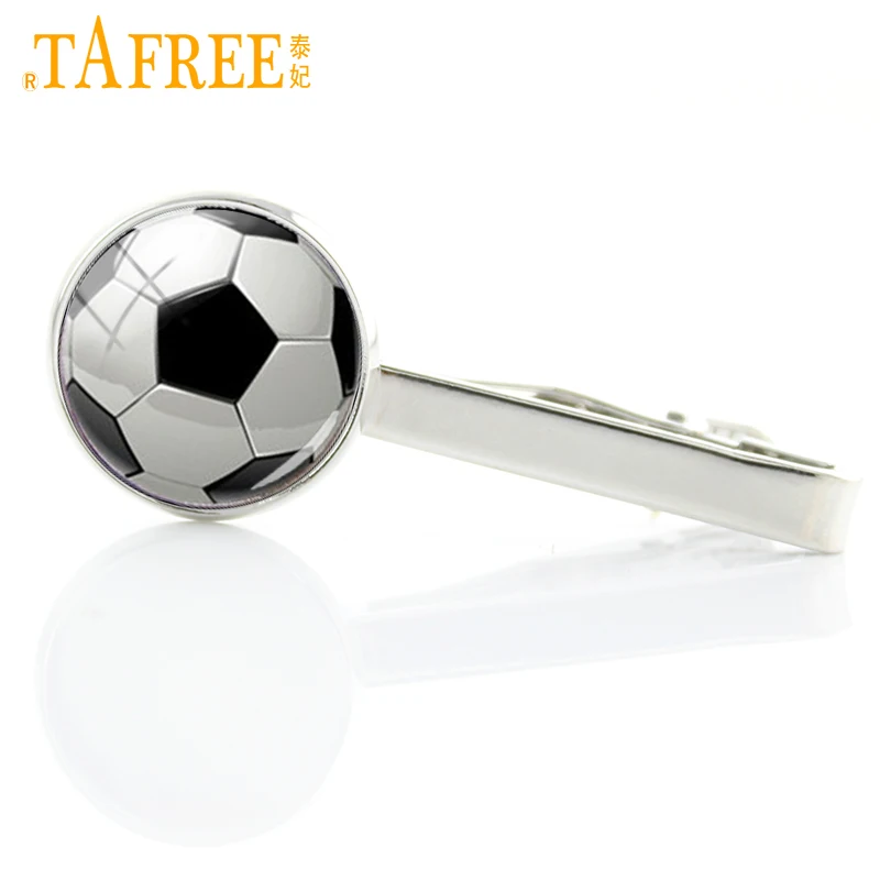 Новинка интересные Зажимы для галстука TAFREE спортивных соревнований галстук с