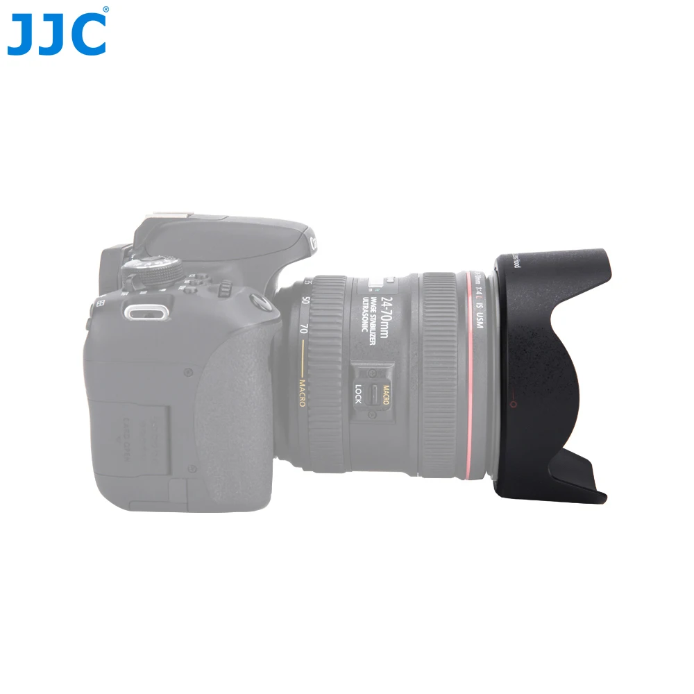 JJC Камера Аксессуары бленда для объектива Canon EF 24 70 мм f/4L IS USM Объектив Заменяет EW