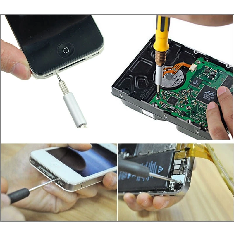 Aisilin 16 в 1 набор многофункциональных отверток для ремонта iPhone 6 и 6S / 5 5S/мобильный