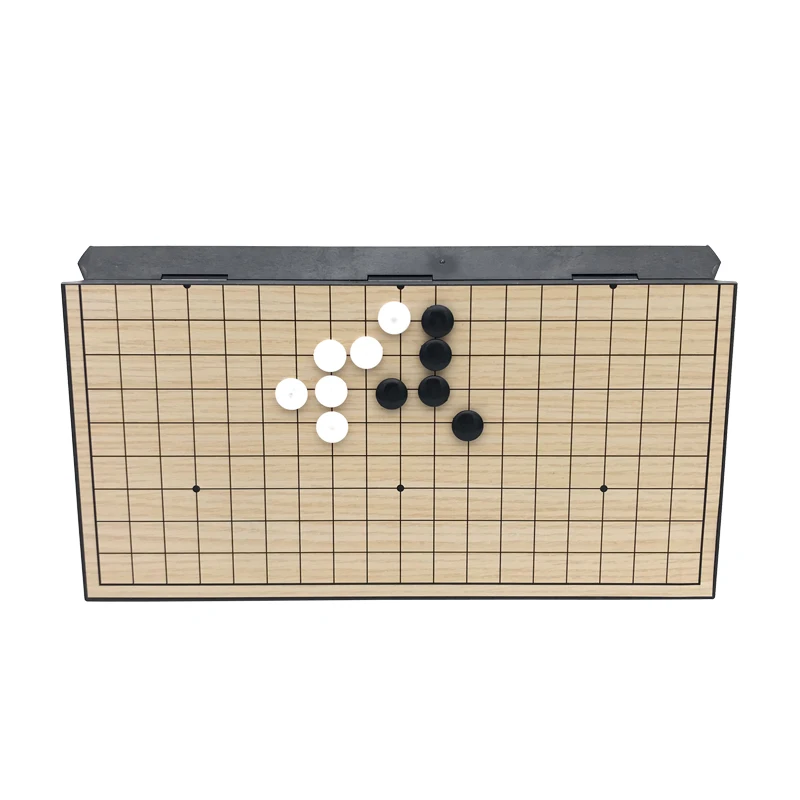 Высококачественная классическая игра в шашки Weiqi 19 Road Go складной стол