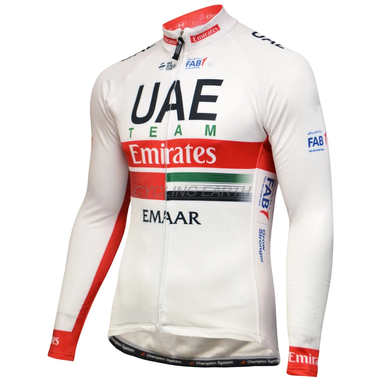 2019 long jersey ОАЭ, осенняя одежда для велоспорта, Джерси с длинным рукавом, одежда для велоспорта, дышащие рубашки, Майо, Ropa Ciclismo, мужская одежда - Цвет: 2019 long jersey