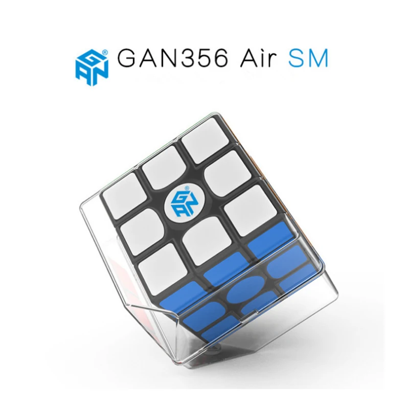 Gan 365 Air SM 3x3x3 скоростной куб черный цвет GAN AIR Магнитный головоломка обучающие