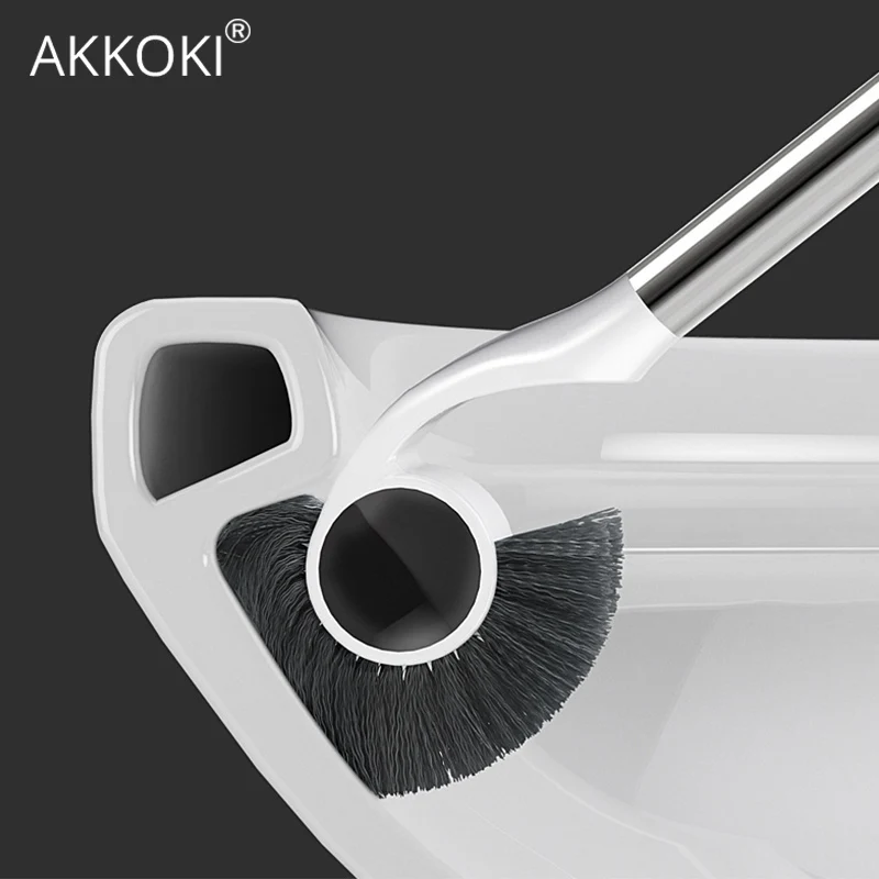 Держатель для туалетной щетки черный набор чистки ванной комнаты инструменты из