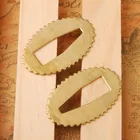 Изысканная и полезная пара мечевых фитингов, латунная сепа для японского самурайского меча, катаны, вакидзаси или Танто QYP01