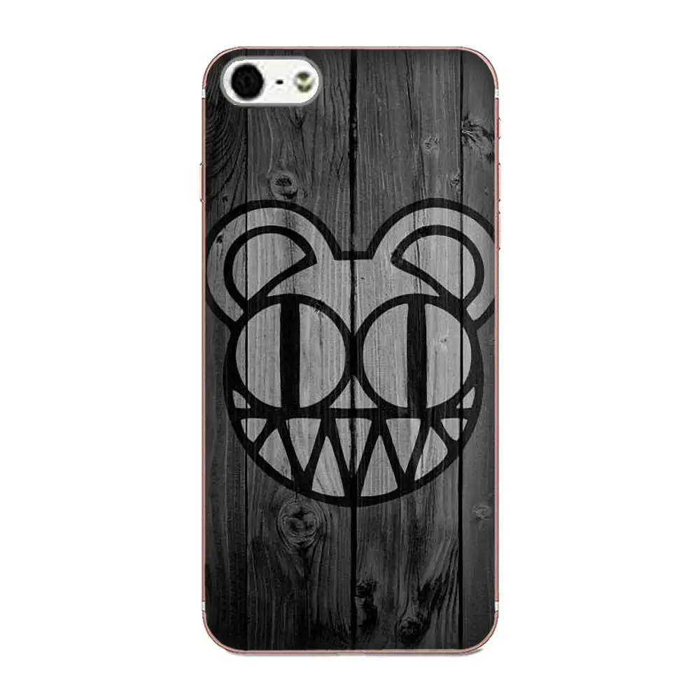 For Xiaomi Redmi Note 2 3 3S 4 4A 4X 5 5A 6 6A Pro Plus Transparent Soft Shell Radiohead Black And White Logo | Мобильные телефоны
