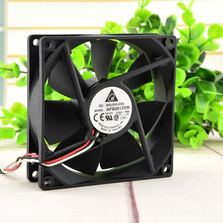 

Delta 9025 9cm chassis power supply large air volume fan 12V 0.6A AFB0912VH double ball
