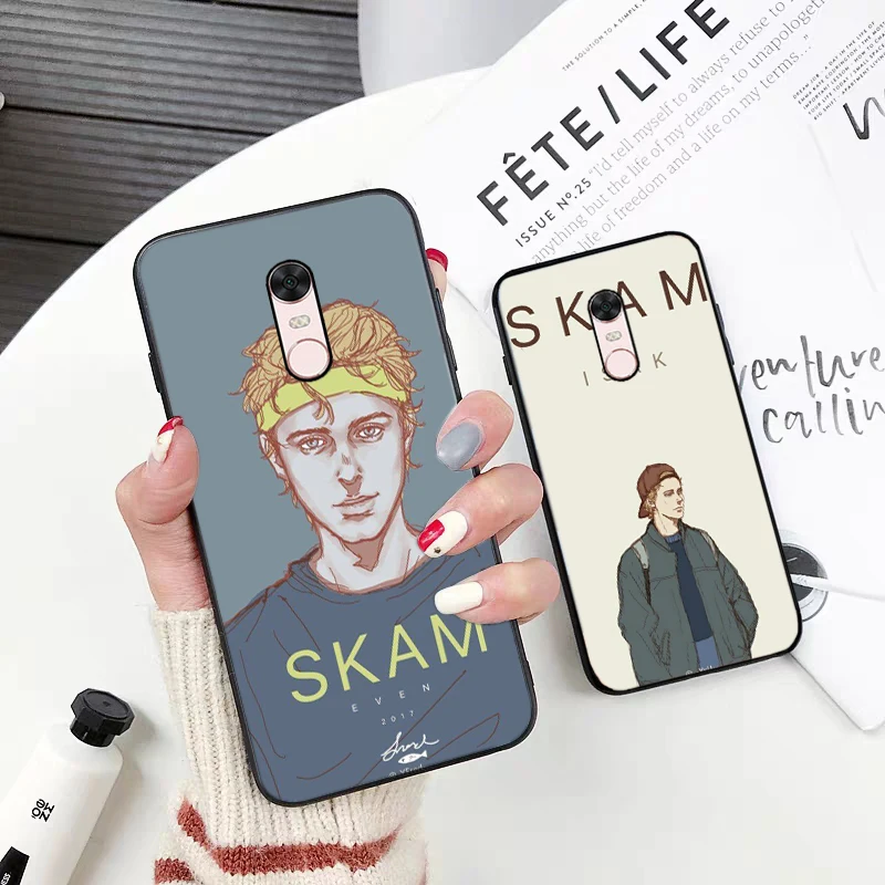 Роскошный чехол Lavaza с норвежским ТВ SKAM силиконовый для Xiaomi Redmi 4A 4X 5 5A 6 6A 7 7A 8 8A K20 Pro