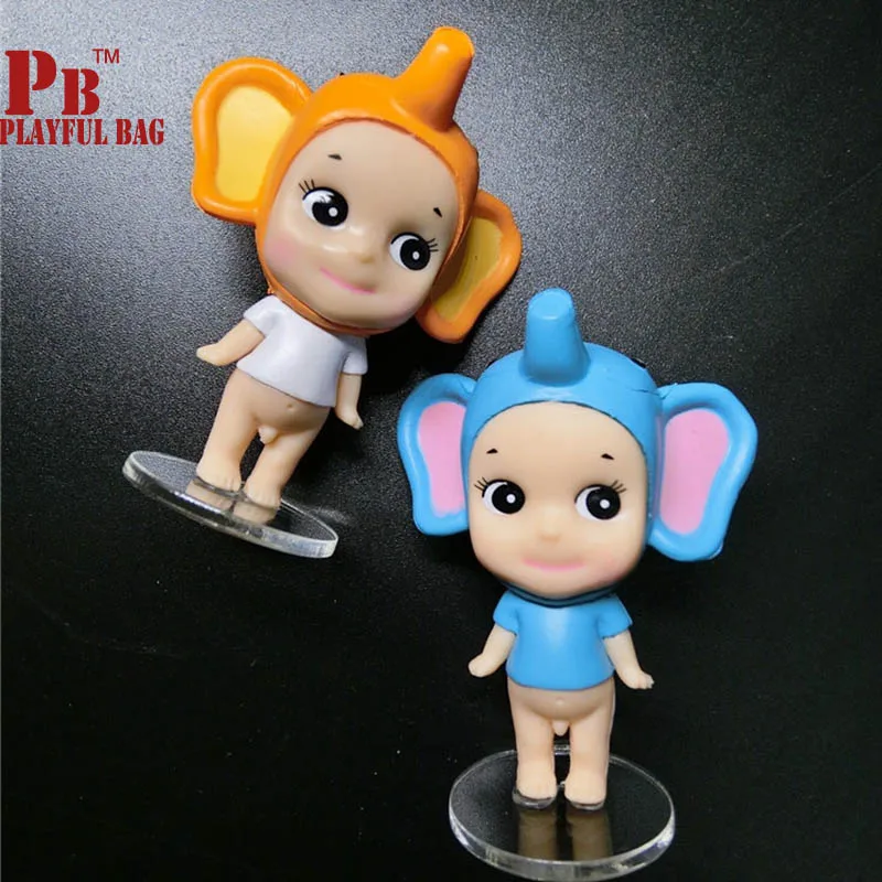 Pb игривый сумка 2018 новые банные халаты в виде животных для маленьких Ангел Кукла