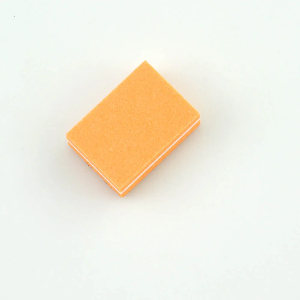 Orange 20 шт./лот, Мини пилочка для ногтей, губка для шлифовки ногтей, блоки для удаления кутикулы, УФ Гель-лак, пилки для маникюра, пилки для ногтей, инструменты для красоты - Цвет: Orange