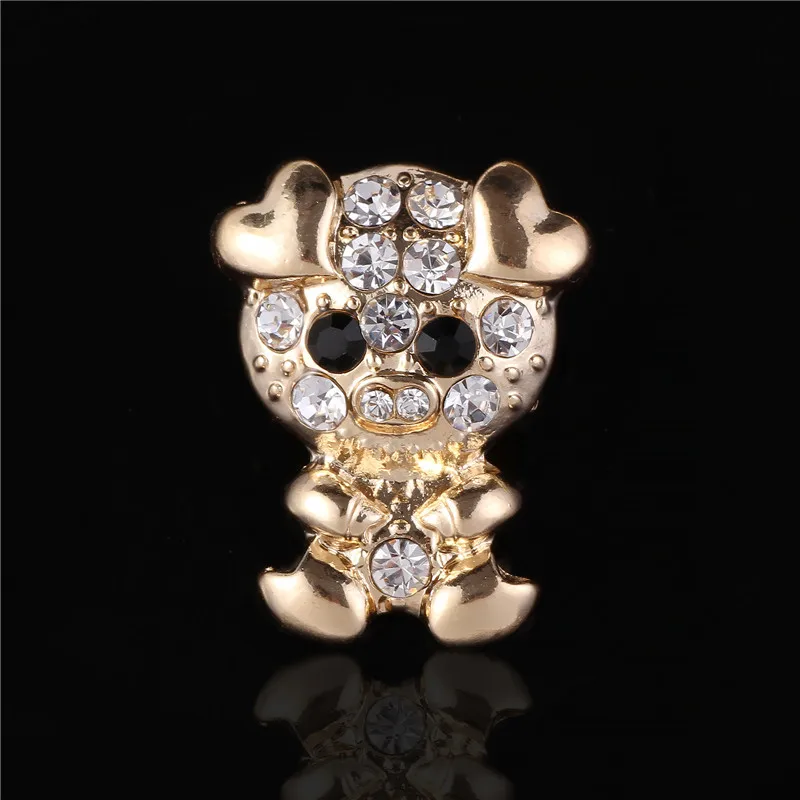 2016 Новый высококачественный Мужчины Броши Марка Стразы Милый Поросенок Брошь