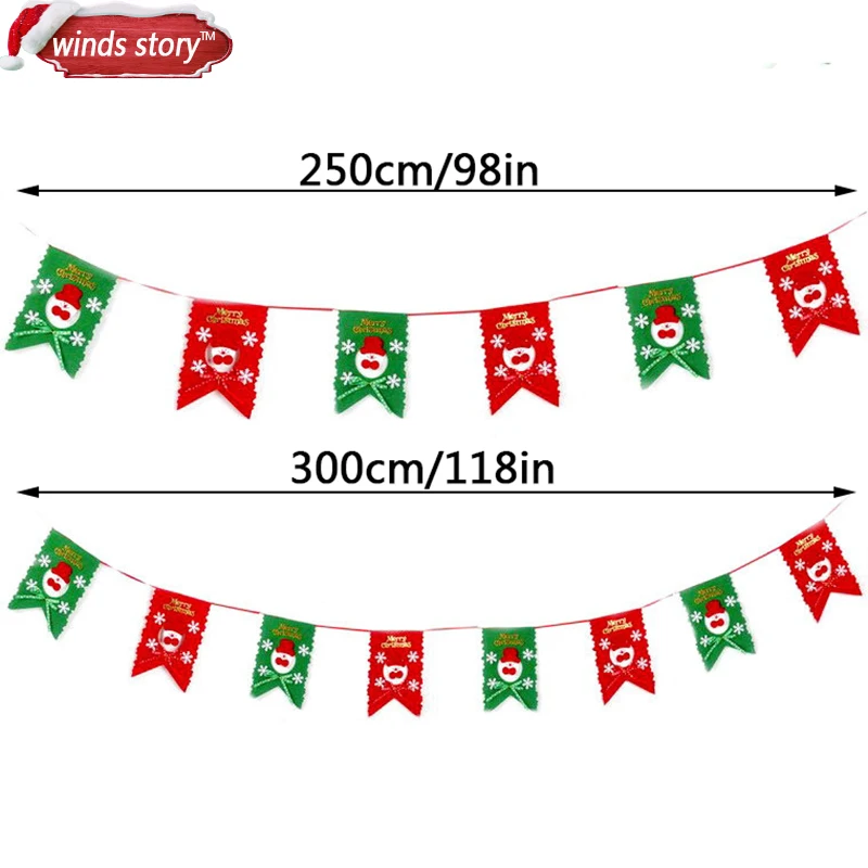 2 5 м/3 м Рождественское украшение на окно дерево Рождественский красный и зеленый