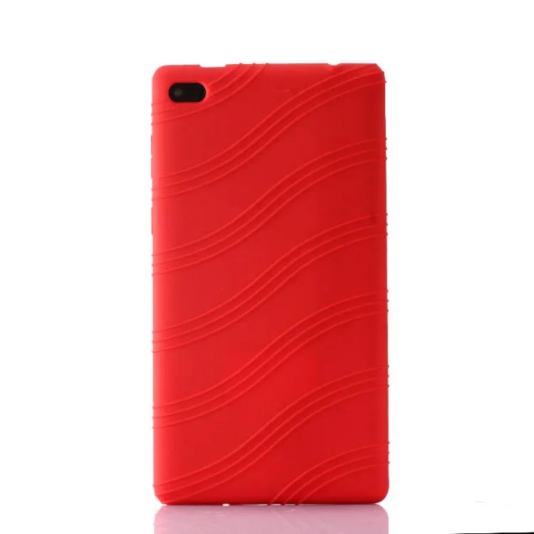 red Чехол для lenovo Tab 7 Эфирное TB-7304F TB 7304F 7304 7304I 7304X чехол для планшета силиконовый чехол для lenovo Tab4 7,0 Funda+ Pen - Цвет: red