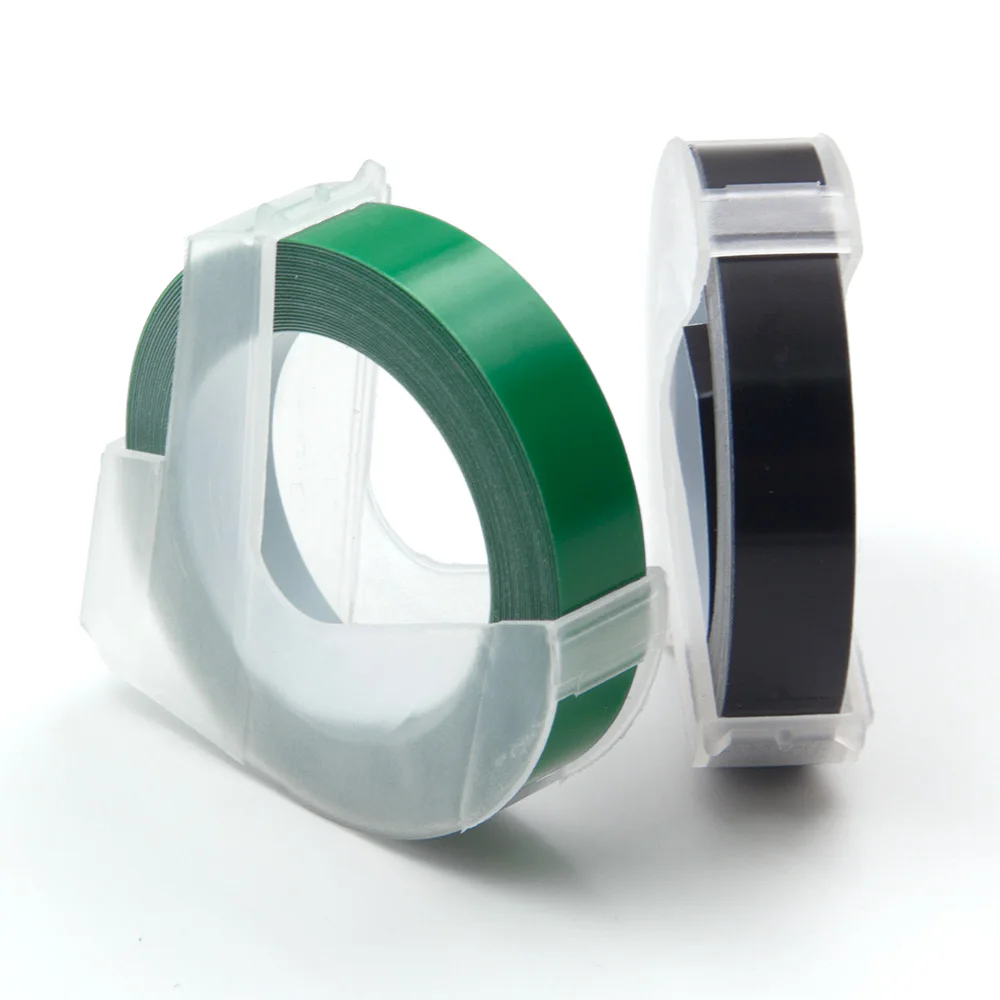 Absoonic 12 мм 3D пластиковая лента для тиснения этикеток совместимый с dymo M1011 1610 1595 1540