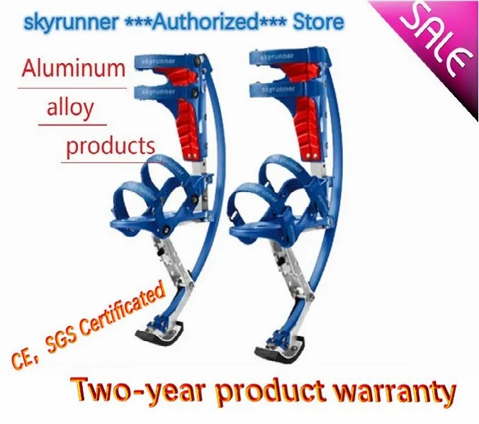 Синие ходули для прыжков Skyrunner, обувь для прыжков, летающая обувь, вес 44 ~ 88 фунтов/20 ~ 40 кг