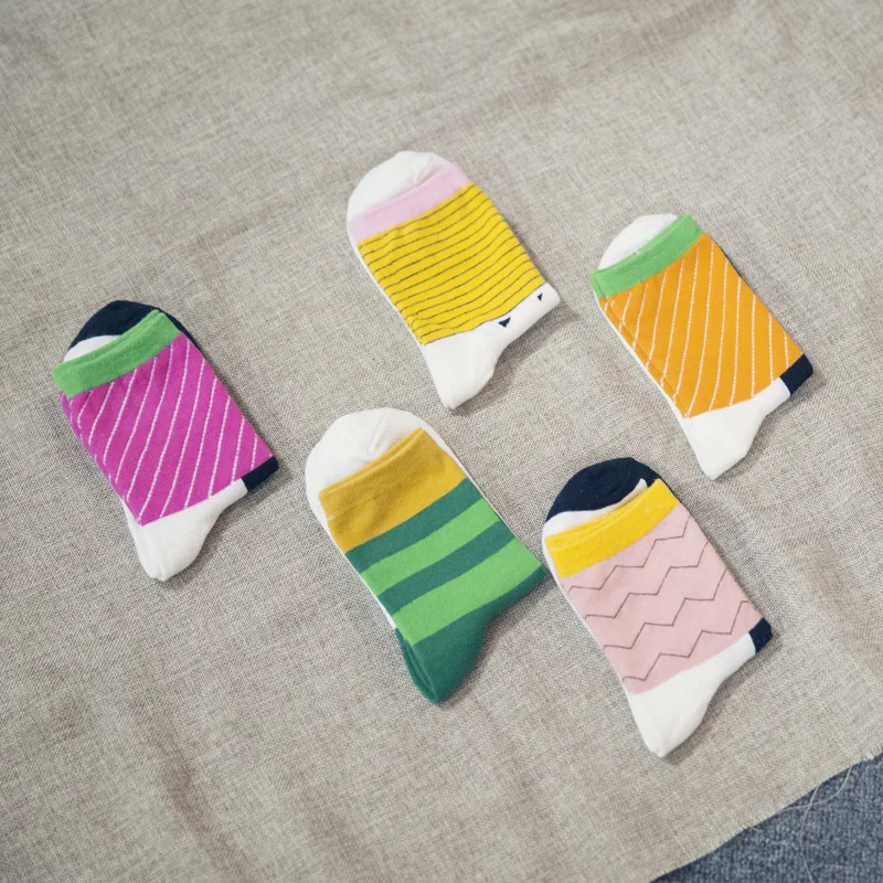10 Пар/лот Г Жа полосатые носки женщин и сахарной ваты цветные завода оптовая|candy