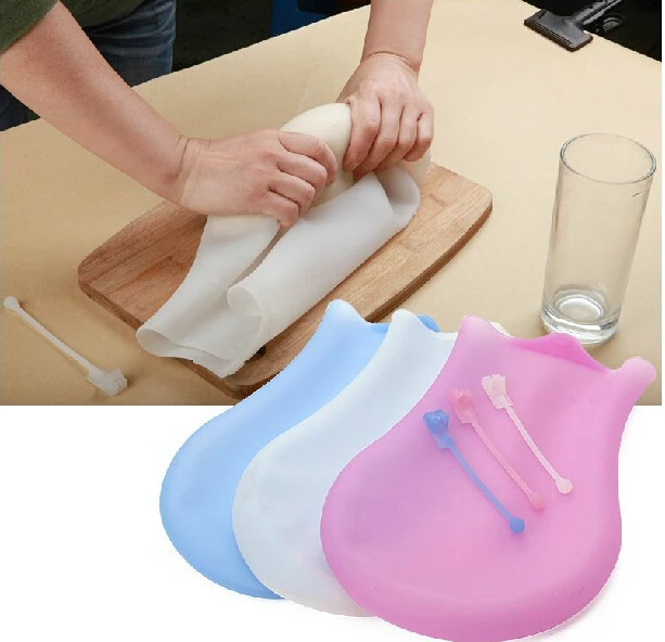 DIY съедобные силиконовые гелевые пищевые мешочки для разминания и обработки