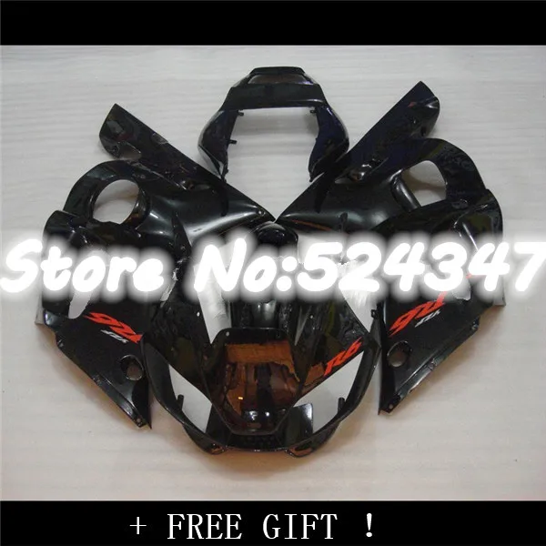 B moldHi-качество обтекателя комплект для YZF-R6 98-02 YZF R6 98 99 00 01 02 600 1998 1999 2000 2001 2002 черный