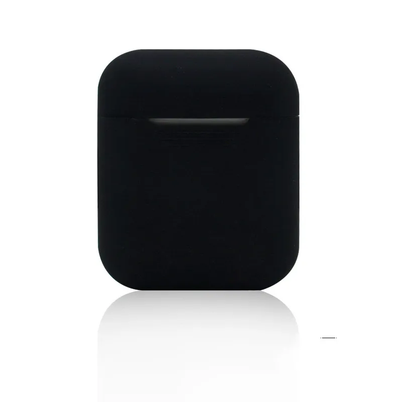 Protector Case Soft Silicone for Airpods Transparent Ultra Thin Cover Shockproof Pouch Apple Air Pods Earphone | Электроника