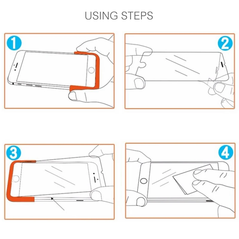 2Pcs/Lot Screen Protector For iPhone 5 5S 5C SE 2.5D 0.26mm 9H Explosion-Proof Tempered Glass Protective | Мобильные телефоны и