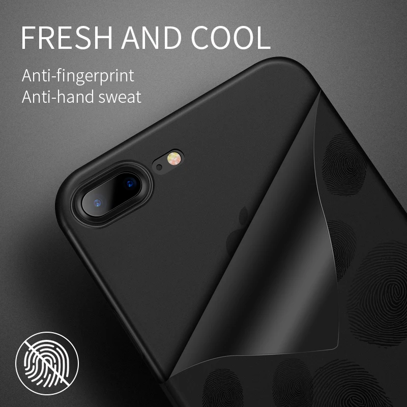 BR новый роскошный чехол для телефона iPhone 8 красный 7 Plus X случаях Ультратонкий